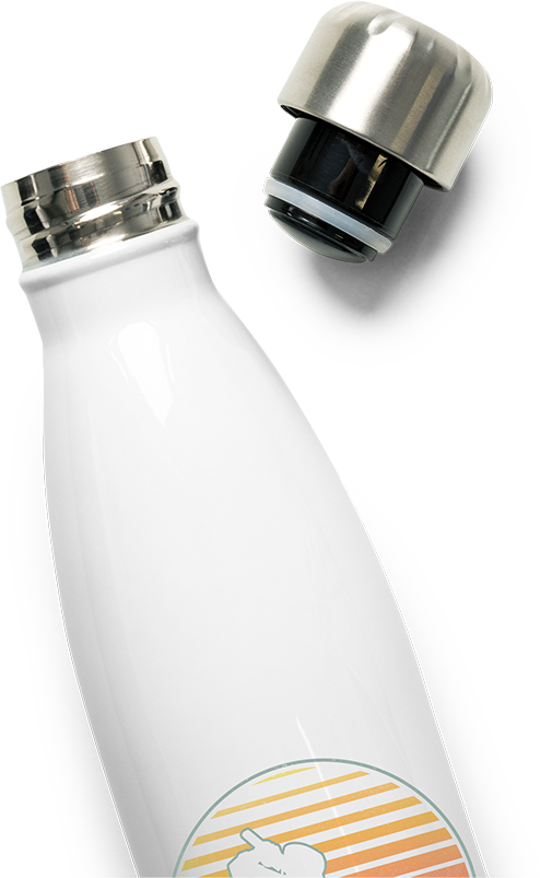 Produktbild vom Oberteil der Thermoflasche Ninjutsu Martial Arts Fighter Futuristische Retro | Ninja Japan