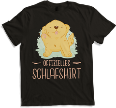 Produktbild von T-Shirt Offizielles Schlafshirt | Hunde Sprüche Golden Retriever