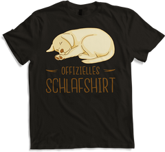 Produktbild von T-Shirt Offizielles Schlafshirt | Retriever Hunde Spruch Labrador