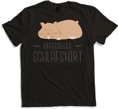 Produktbild von T-Shirt Offizielles Schlafshirt | Zwerghamster Schlafanzug Hamster