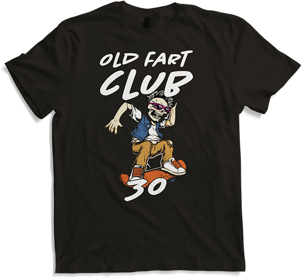 Produktbild von T-Shirt Party zum 30. Geburtstag für Herren, Geburtstag, Old Fart Club