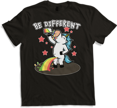 Produktbild von T-Shirt Peeing Einhorn Trinkregenbogen | sarkastische Ironische Einhörner
