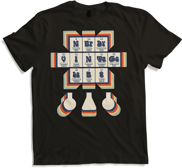 Produktbild von T-Shirt Periodensystem der Elemente | Vintage Nerd Spruch | Chemiker