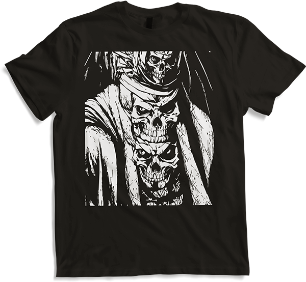 Produktbild von T-Shirt Piraten-Fan Totenkopf Piraten Totenköpfe Freibeuter Segeln Pirat