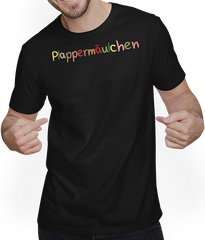 Produktbild von T-Shirt mit Mann Plappermäulchen Freche Jungen Freche Mädchen Sprüche