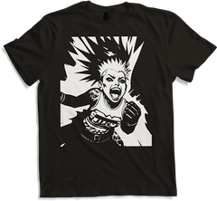 Produktbild von T-Shirt Schreiender Punkrocker mit mohican Anarchy Punk