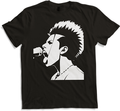 Produktbild von T-Shirt Schreiender Punkrocker mit mohican Anarchy Punk