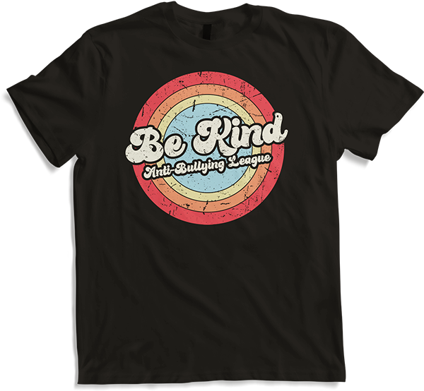 Produktbild von T-Shirt Sei nett Anti-Mobbing League Freundlichkeit Inspirierend Positiv