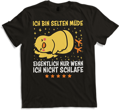 Produktbild von T-Shirt Selten Müde Küken Hühner Sarkastische Schlaf Sprüche Lustig