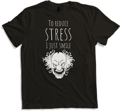 Produktbild von T-Shirt Stressabbau | Lustiger Spruch | Crazy Mad Clown
