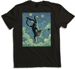 Produktbild von T-Shirt Surreal Impressionistische Katze Impressionismus Katzen Kunst