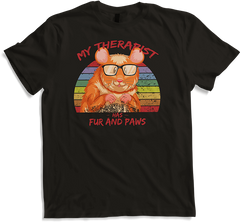 Produktbild von T-Shirt Süßer Hamster | Cooler Spruch | Nager als Therapeut  | Retro