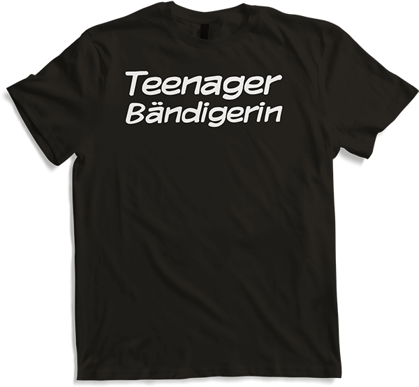 Produktbild von T-Shirt Teenager Bändigerin Frecher Spruch für Mutter Eltern Sprüche