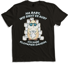 Produktbild von T-Shirt Toilettenpapier Frecher Hamster Spruch Klopapier Sprüche