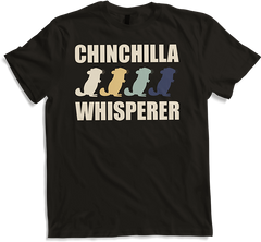 Produktbild von T-Shirt Vintage Chinchilla Whisperer Retro Lustiges Chinchillas