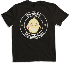 Produktbild von T-Shirt Vorsicht Bürschchen Frecher sarkastischer ironischer Spruch