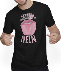 Bäh Lieblingswort Nein Zunge raus frecher Spruch Teenager