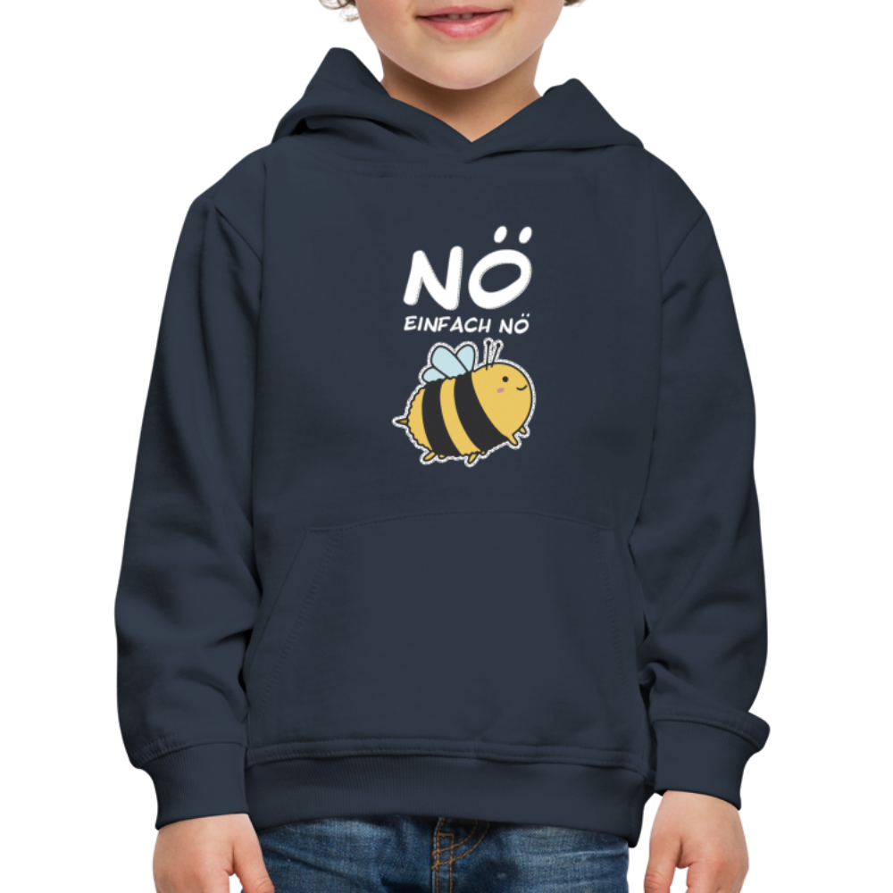 Hummel Nö Einfach Nö Kinder Premium Hoodie - Navy