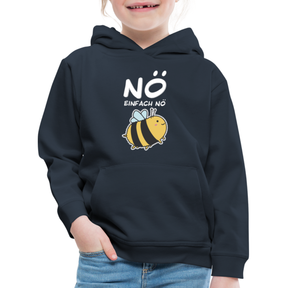 Hummel Nö Einfach Nö Kinder Premium Hoodie - Navy