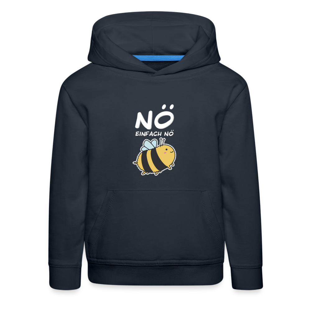 Hummel Nö Einfach Nö Kinder Premium Hoodie - Navy