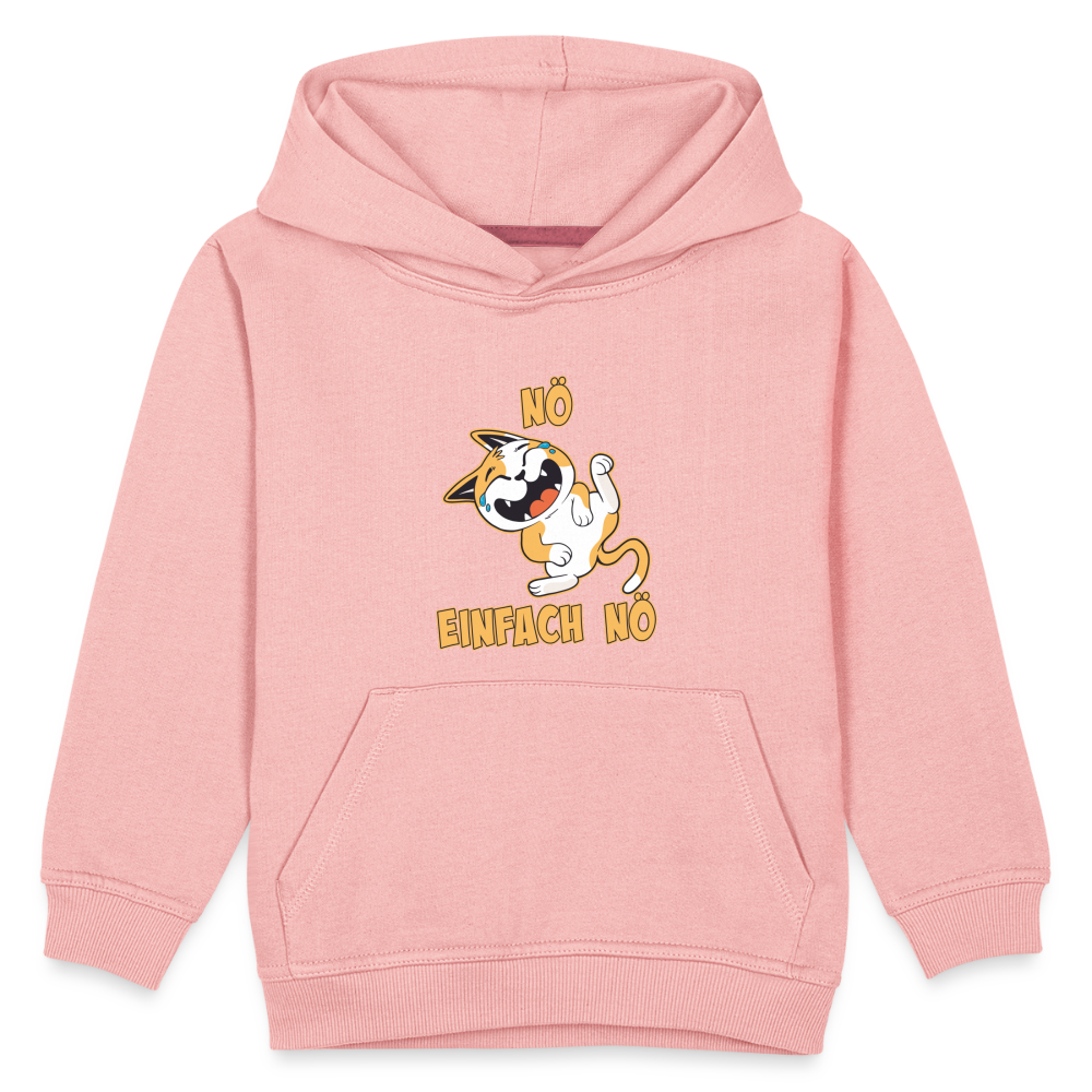 Katze Nö Einfach Nö Kinder Premium Hoodie - Kristallrosa