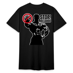 No Cardio Powerlifter Strongman Bodybuilder Gewichtheber | Männer T-Shirt - Schwarz