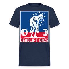 Deadlift Daze | Männer T-Shirt - Navy