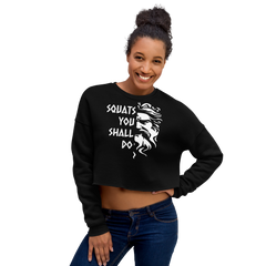 Squats You Shall Do  | Crop Sweatshirt