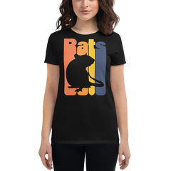 Pet Rat Vintage Font | Women's t-shirt for rat keepers