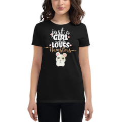 Just A Girl Who Loves Hamsters | Frauen T-Shirt
