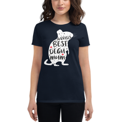 World's Best Degu Mum | Frauen T-Shirt
