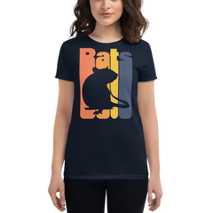 Pet Rat Vintage Font | Women's t-shirt for rat keepers