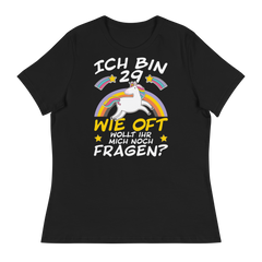 29 Einhorn | Lockeres Damen-T-Shirt