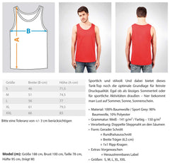 Zeigt lustiger spruch ehemann leipzigerin herren tanktop in Farbe Black