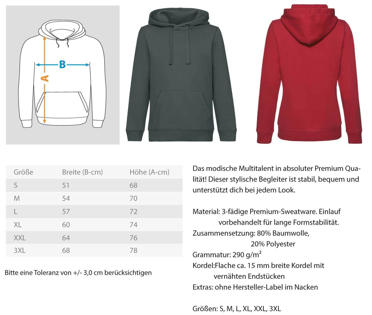 Zeigt degus schones liebenswertes geschenk fur alle degubesitzer und degu fans unisex premium kapuzenpullover in Farbe Sportgrau Heather