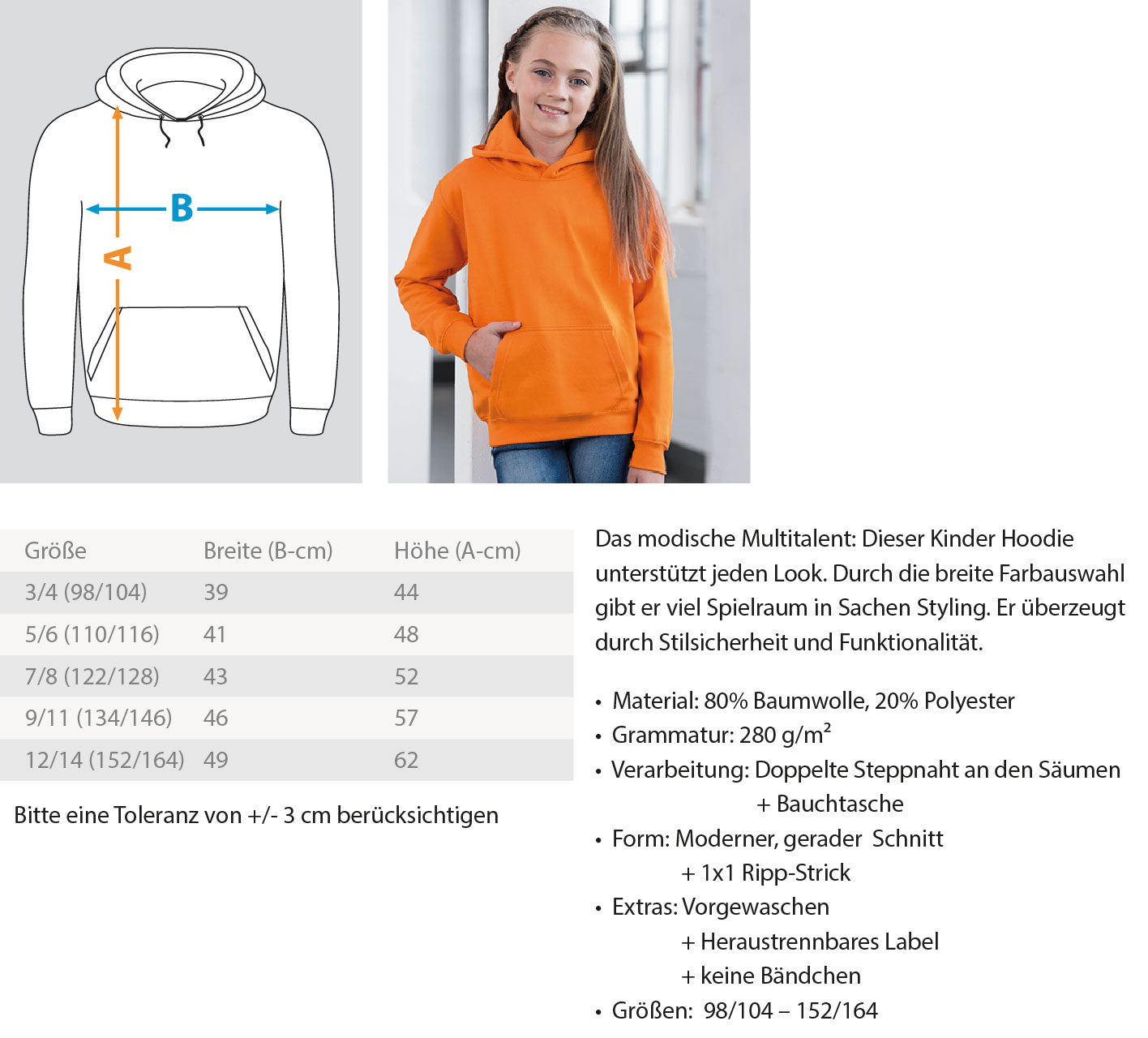 Zeigt vintage husky therapeut spruch kinder hoodie in Farbe Sky Blue