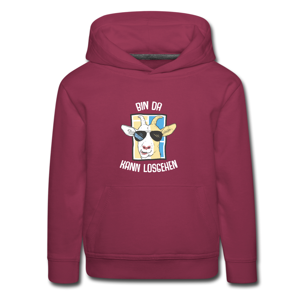 Lustiger Sprüche Kinder Hoodie mit süßem Tier für Mädchen und Jungs