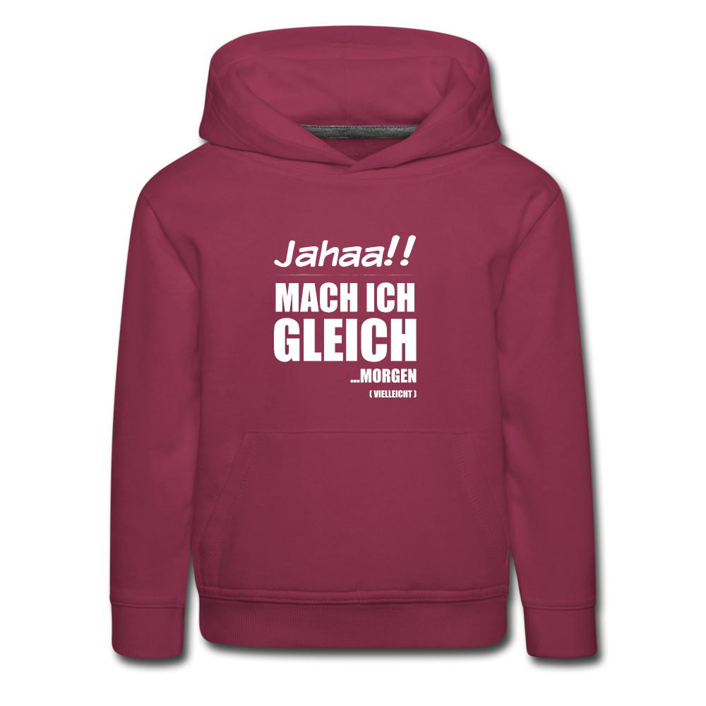 Lustiger Sprüche Kinder Hoodie mit süßem Tier für Mädchen und Jungs