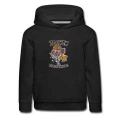 Lustiger Sprüche Kinder Hoodie mit süßem Tier für Mädchen und Jungs