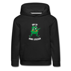 Lustiger Sprüche Kinder Hoodie mit süßem Tier für Mädchen und Jungs