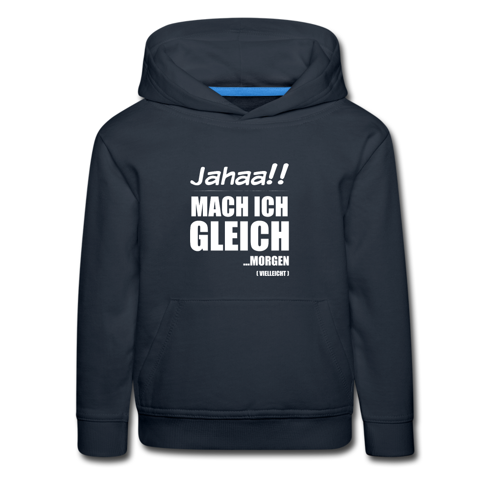 Lustiger Sprüche Kinder Hoodie mit süßem Tier für Mädchen und Jungs