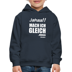 Lustiger Sprüche Kinder Hoodie mit süßem Tier für Mädchen und Jungs