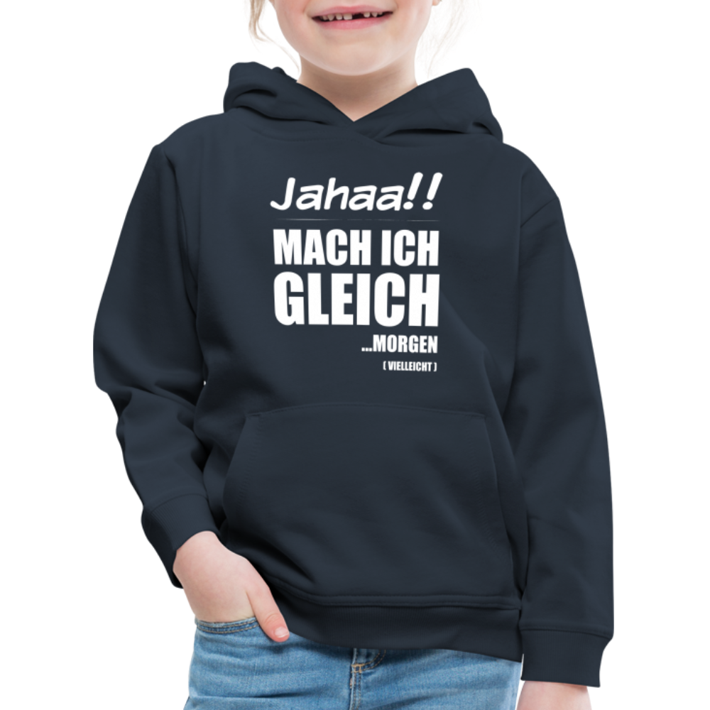 Lustiger Sprüche Kinder Hoodie mit süßem Tier für Mädchen und Jungs