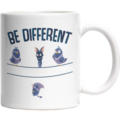 Be different Bat  Witzige Tasse kaufen Geschenk