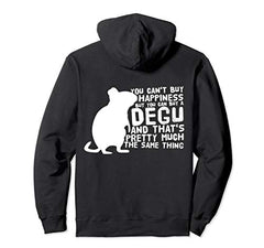 Lustiges Geschenk für Deguhalter & Degubesitzer | DEGUS Pullover Hoodie in Default Title in Größe 