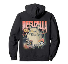 Zeigt lustiger deguzilla degu geschenk deguhalter octodon degus pullover hoodie in Farbe 