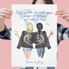 BFF Poster "True Friends"