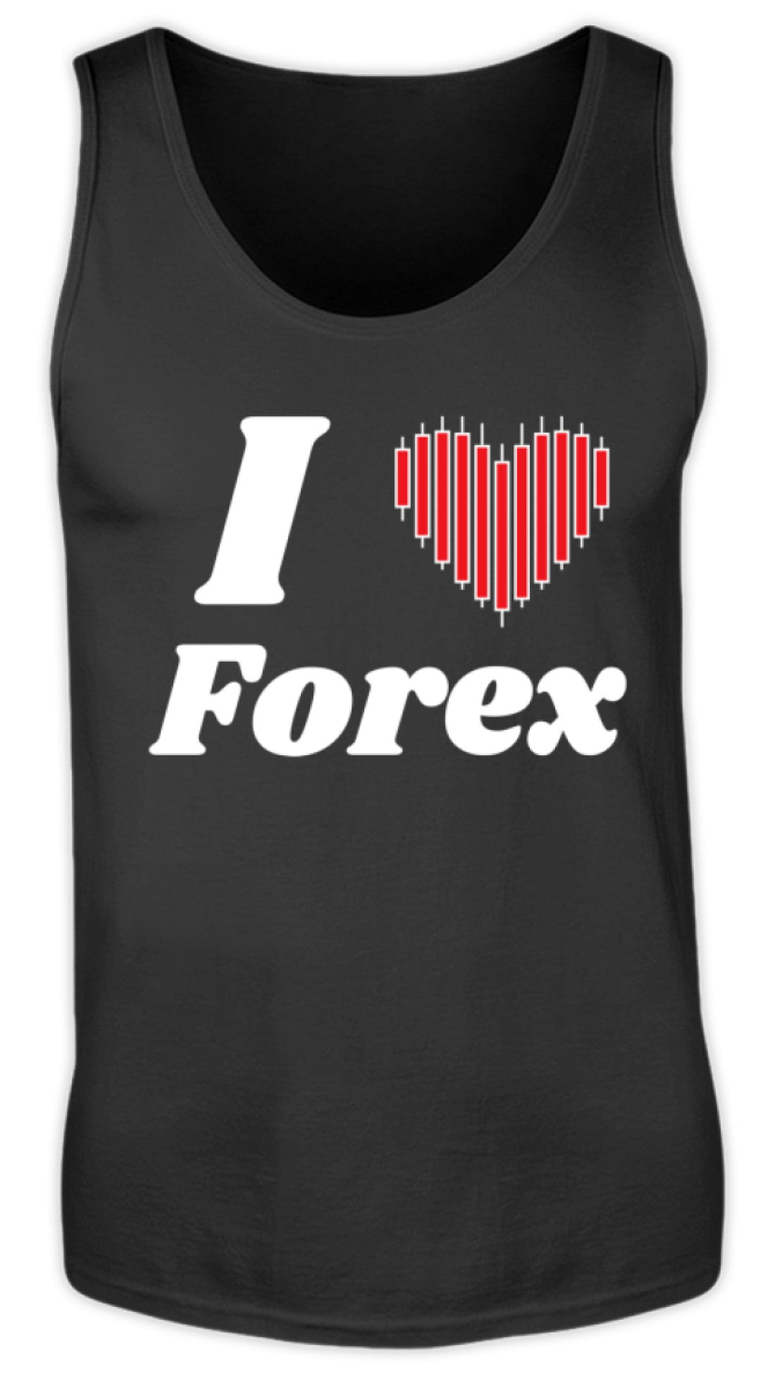 Funny Trading Stocks Forex Market | Herren Tank Top in Black in Größe S