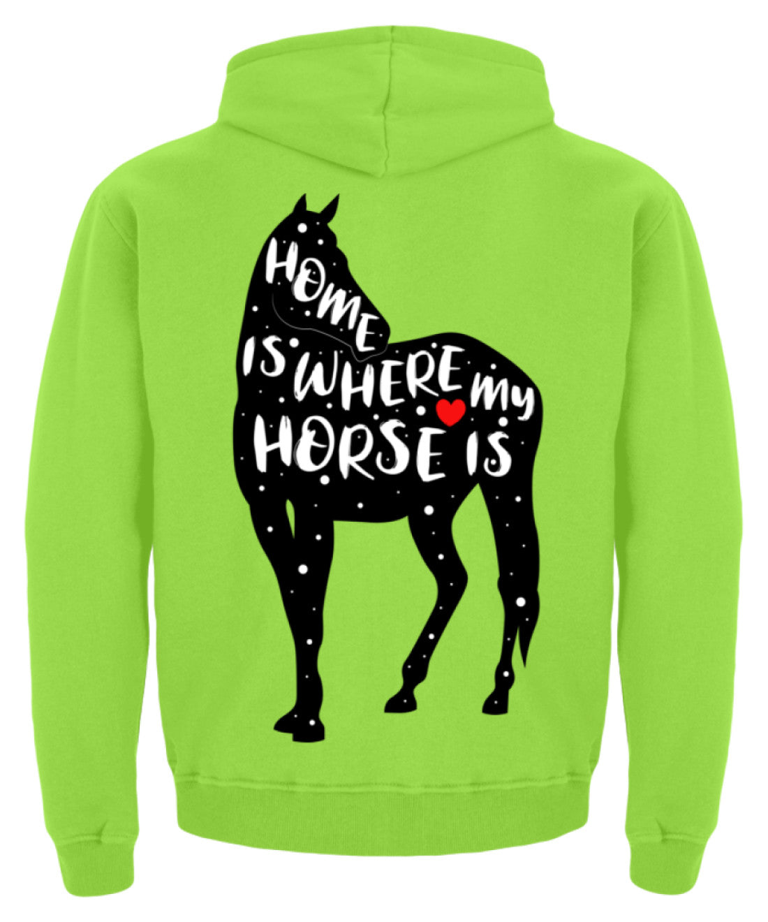 Zeigt funny adorable horse saying kinder hoodie in Farbe Baby Pink