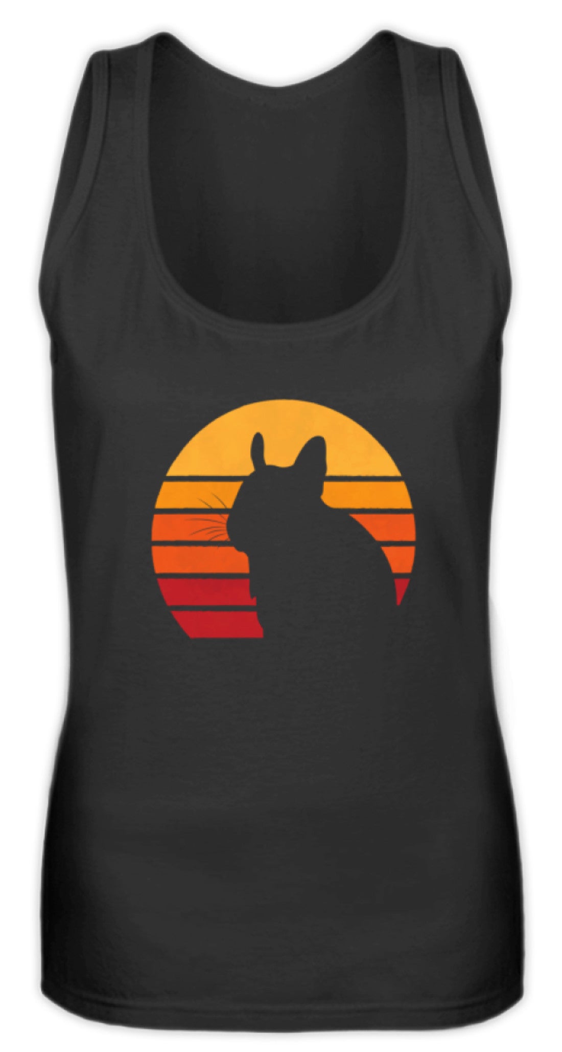 Degu - Vintage & Retro Eighties Style | Frauen Tank Top in Black in Größe S